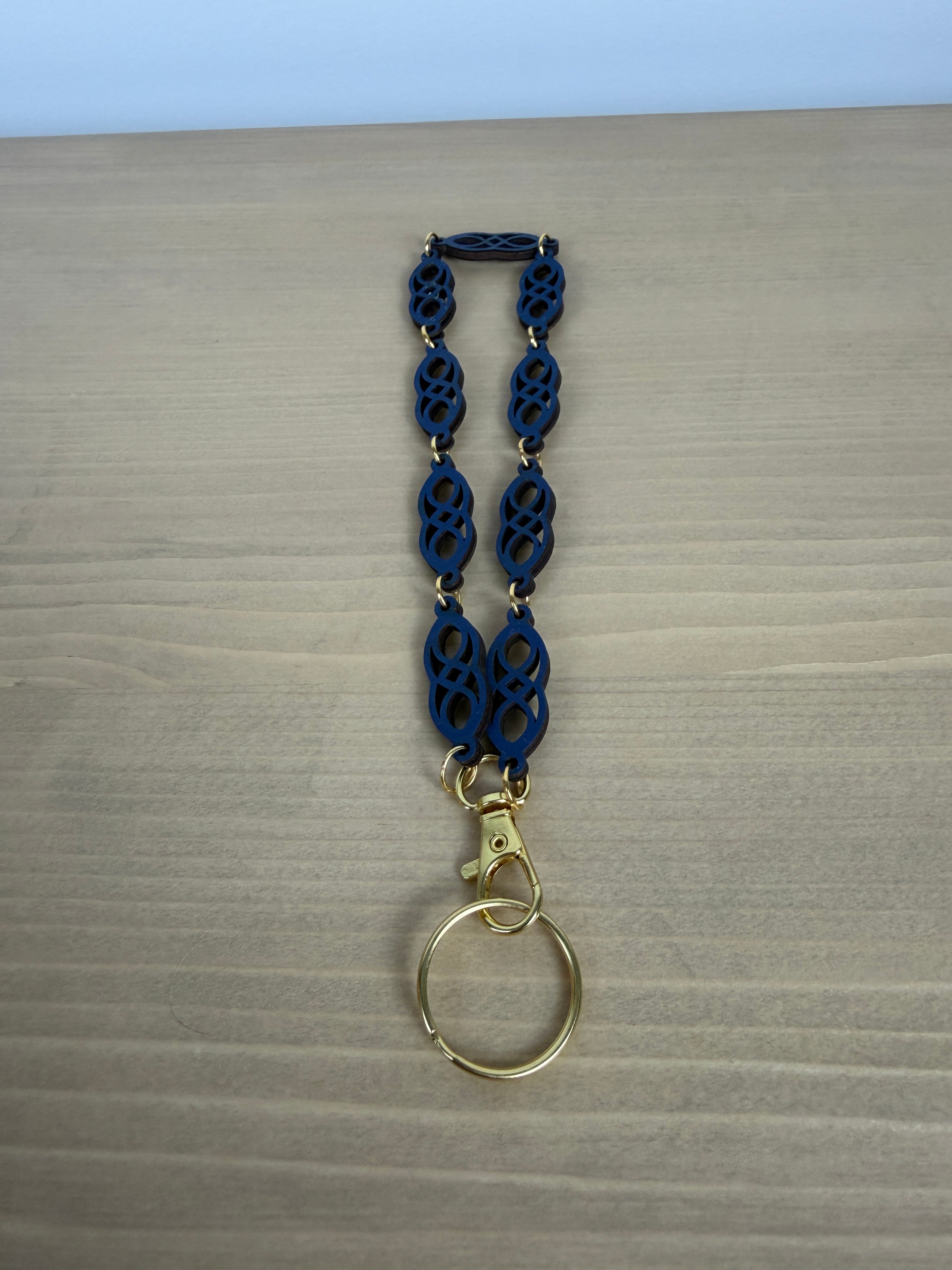Handcrafted Wood Wristlet | Keychain + Phone Strap option