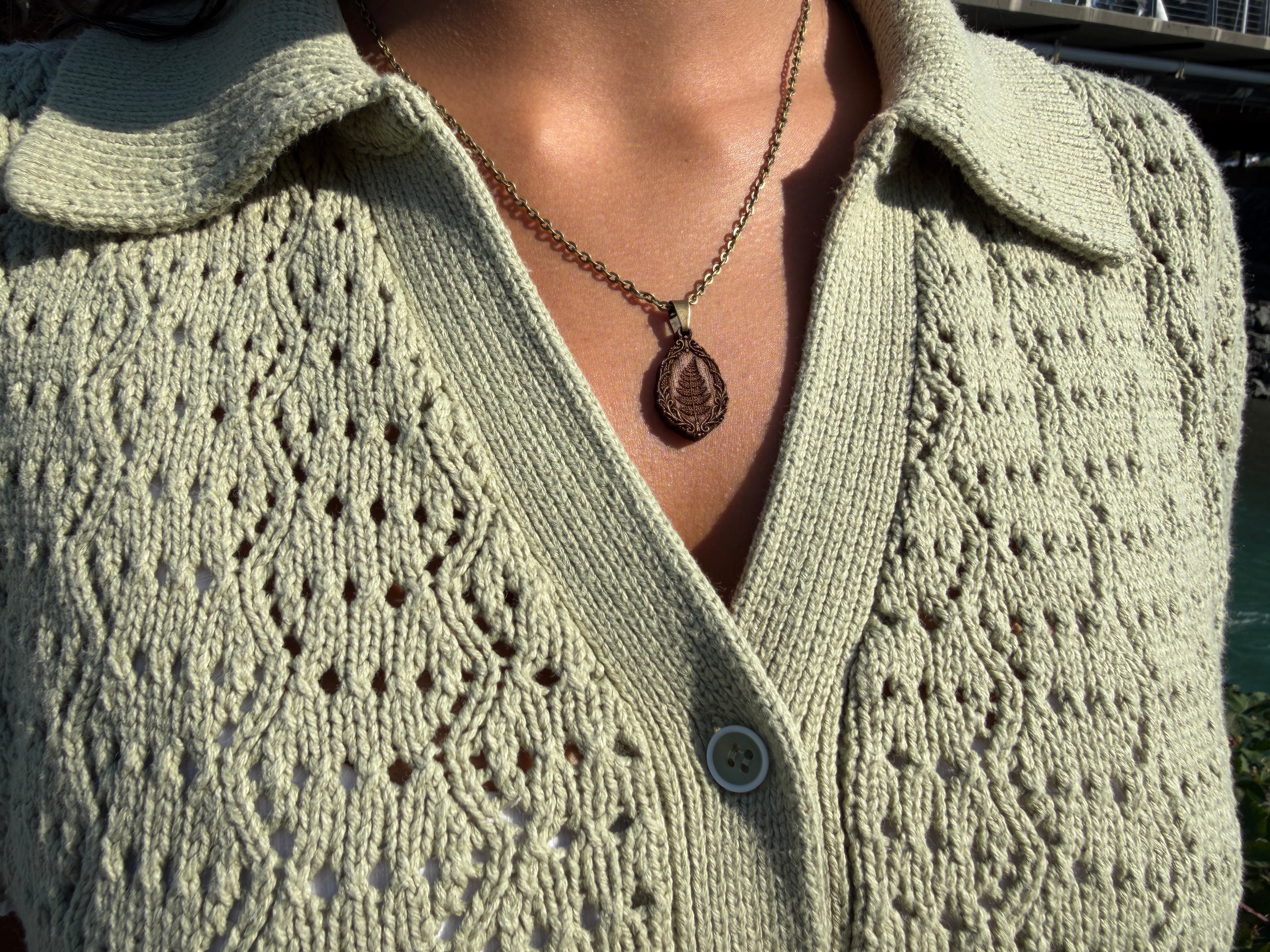Fern Pendant - Renewal, Hope, and Gratitude