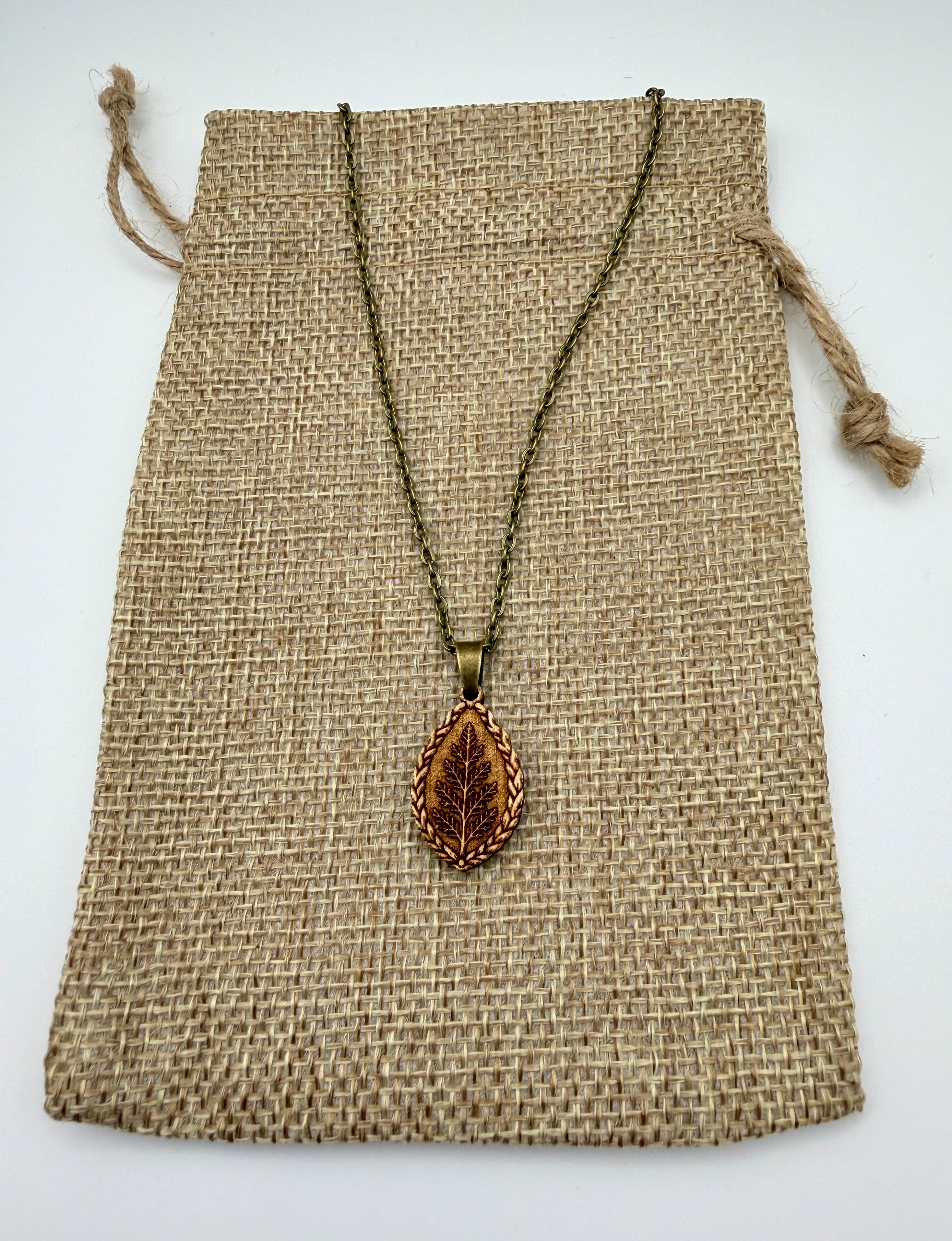 Cedar Pendant - Strength, Endurance, and Stability