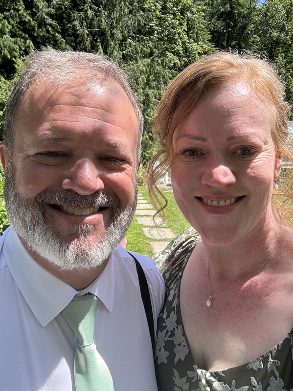 Phil and Brenda, Founders of Ember Root Creations, in Chilliwack, BC.